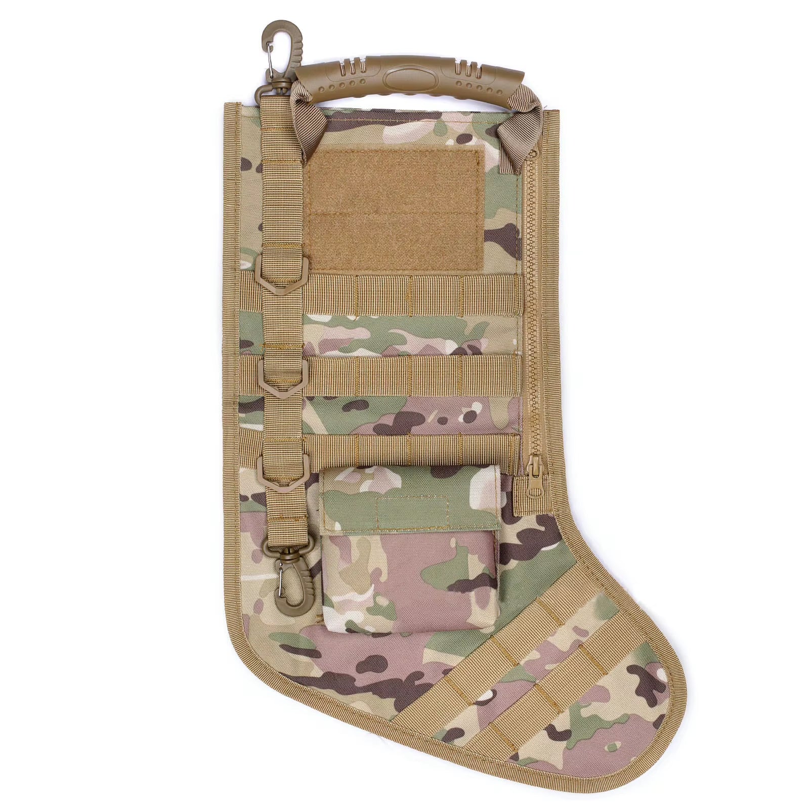Tactical Christmas Gift Socks Outdoor Sports Pendant Fan Bag Accessories Storage Bag Christmas Stocking